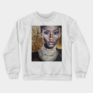 Graceful Ebony Crewneck Sweatshirt